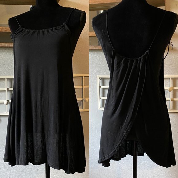 Honey Punch Tops - Honey Punch Tulip Back Drape Skinny Strap Top